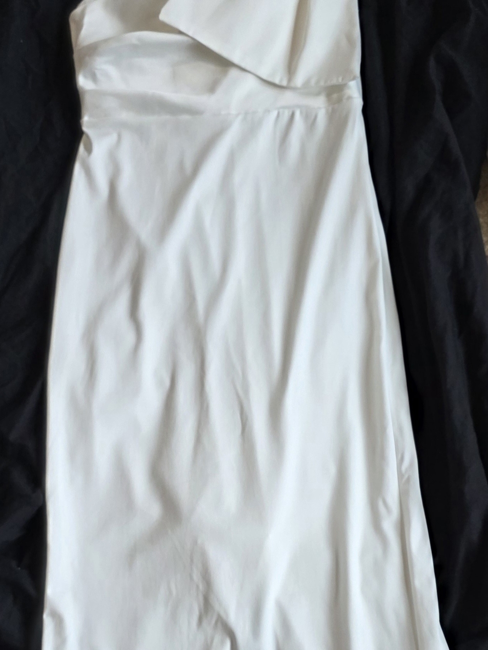 Bride reception Dress / Wedding Shower/ White Women's Midi Skirt